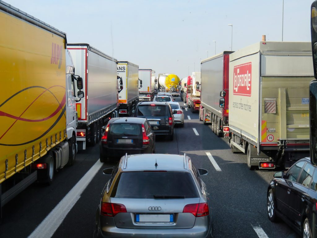 Verkehrschaos und Dauerstau